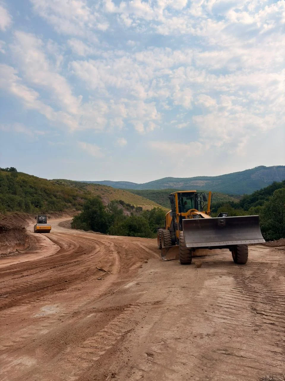 Zəngilanda yol tikintisi — 1